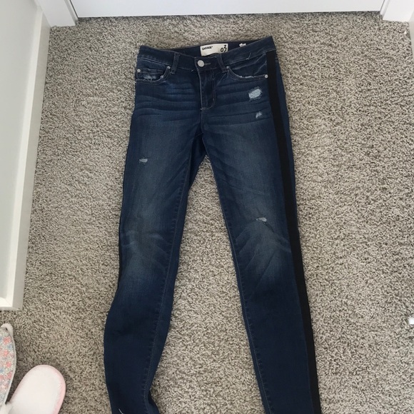 Jeans. With black stripe - Picture 1 of 2